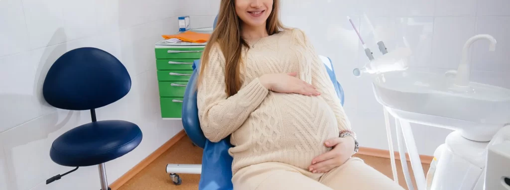 الاهتمام بالأسنان خلال فترة الحمل