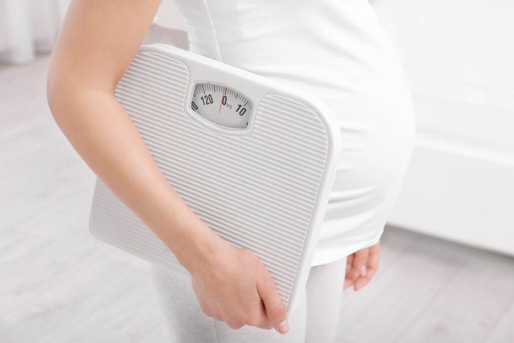 الوزن المكتسب خلال الحمل