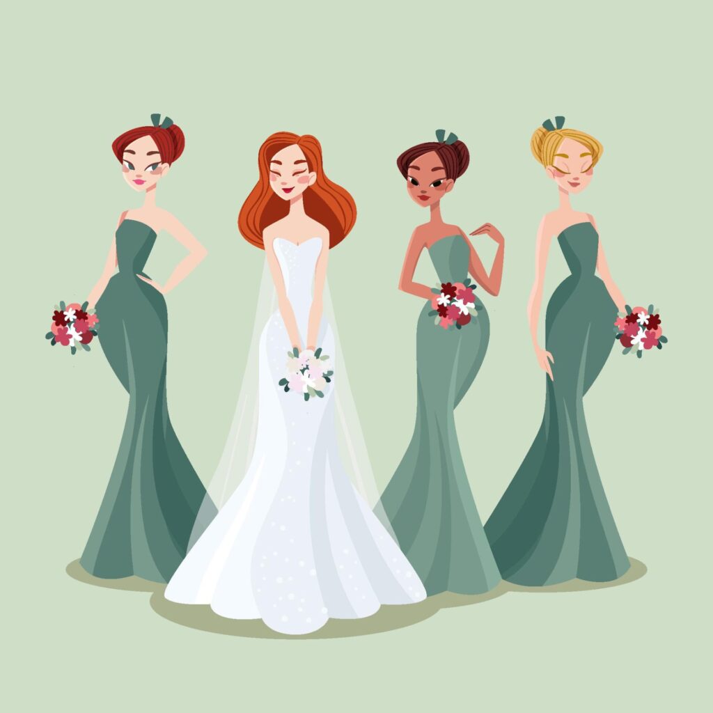 اختيار فستان الزفاف أون لاين