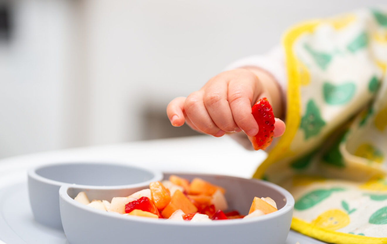 دليل طعام الطفل في السنة الأولى 