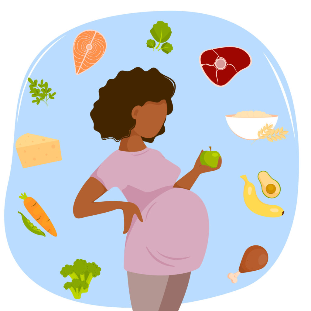 الغذاء الصحي للحامل 